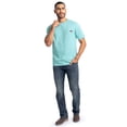thumbnail image 2 of Wrangler Workwear Men's Short Sleeve Heavyweight Pocket Crew Work Shirt, size S-2XLT, 2 of 8