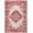 Ivory & Fuchsia, variant on 7 x 10 ft. Ivory & Light Blue Distressed Area Rug