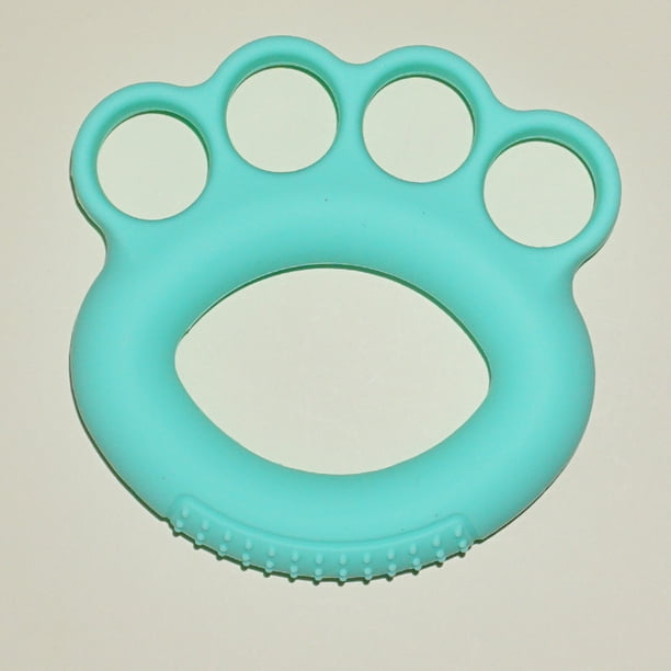 Anillo de agarre de cinco dedos para ejercicios de rehabilitación con agarre de silicona Dispositivo de entrenamiento de fitness para dedos para niños Anillo de agarre deportivo profesional
