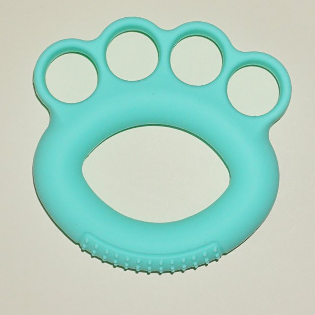 Anillo de agarre de cinco dedos para ejercicios de rehabilitación con agarre de silicona Dispositivo de entrenamiento de fitness para dedos para niños Anillo de agarre deportivo profesional