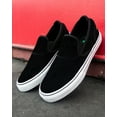 thumbnail image 5 of Emerica Mens Wino G6 Slip-On Black White Gold Shoes, 5 of 5