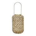 thumbnail image 1 of Sagebrook Home 15307-02 RATTAN 12"H HURRICANE LANTERN, NATURAL, 1 of 3