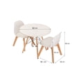 thumbnail image 2 of Mesa Circular Berlin - 2 Sillas Frankfurt (Gris), 2 of 2
