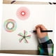 thumbnail image 4 of Engranaje de arte en espiral, regla geométrica, plantilla circular en espiral para dibujar, regla de plantilla de plástico, juguetes de dibujo, curva en espiral, 28 Uds., 4 of 5