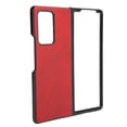 thumbnail image 2 of Mobile Phone Protective Case Mobile Phone Covers Shockproof Phone Leather Case Shell For   Z Fold 2Red, 2 of 8