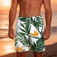 thumbnail image 6 of NTACZA Mesh Liner Shorts Men Drawstring Bathing Suit Graphic Elastic Waist Mens Swim Trunks S, 6 of 9