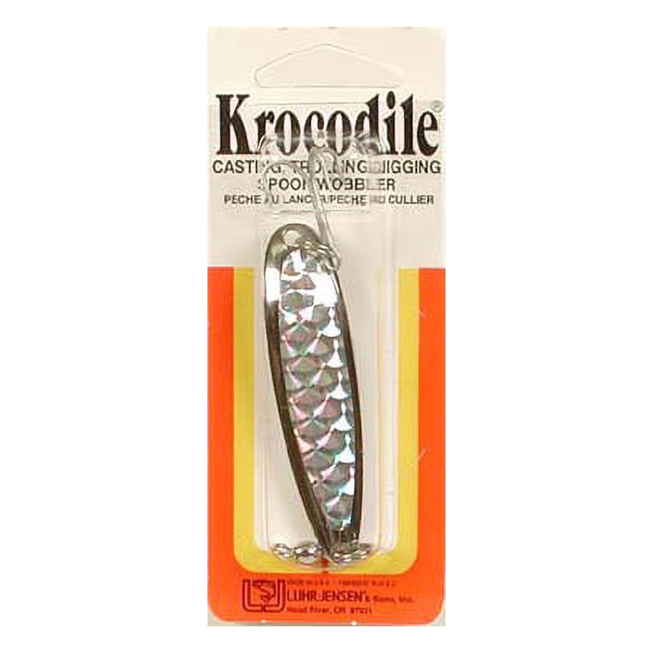 Luhr Jensen Krocodile 1/2oz Spoon Fishing Lure 2 1/8