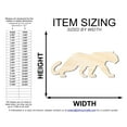 thumbnail image 2 of Unfinished Wood Panther Mascot Shape 42" / 3/4", 2 of 3