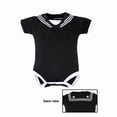 thumbnail image 1 of Navy Baby Sailor Bodysuit, 1 of 1