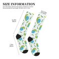 thumbnail image 2 of Compression Socks For Women And Men - Green Snail Fish Compression Socks Circulation For Workout, 2 of 2
