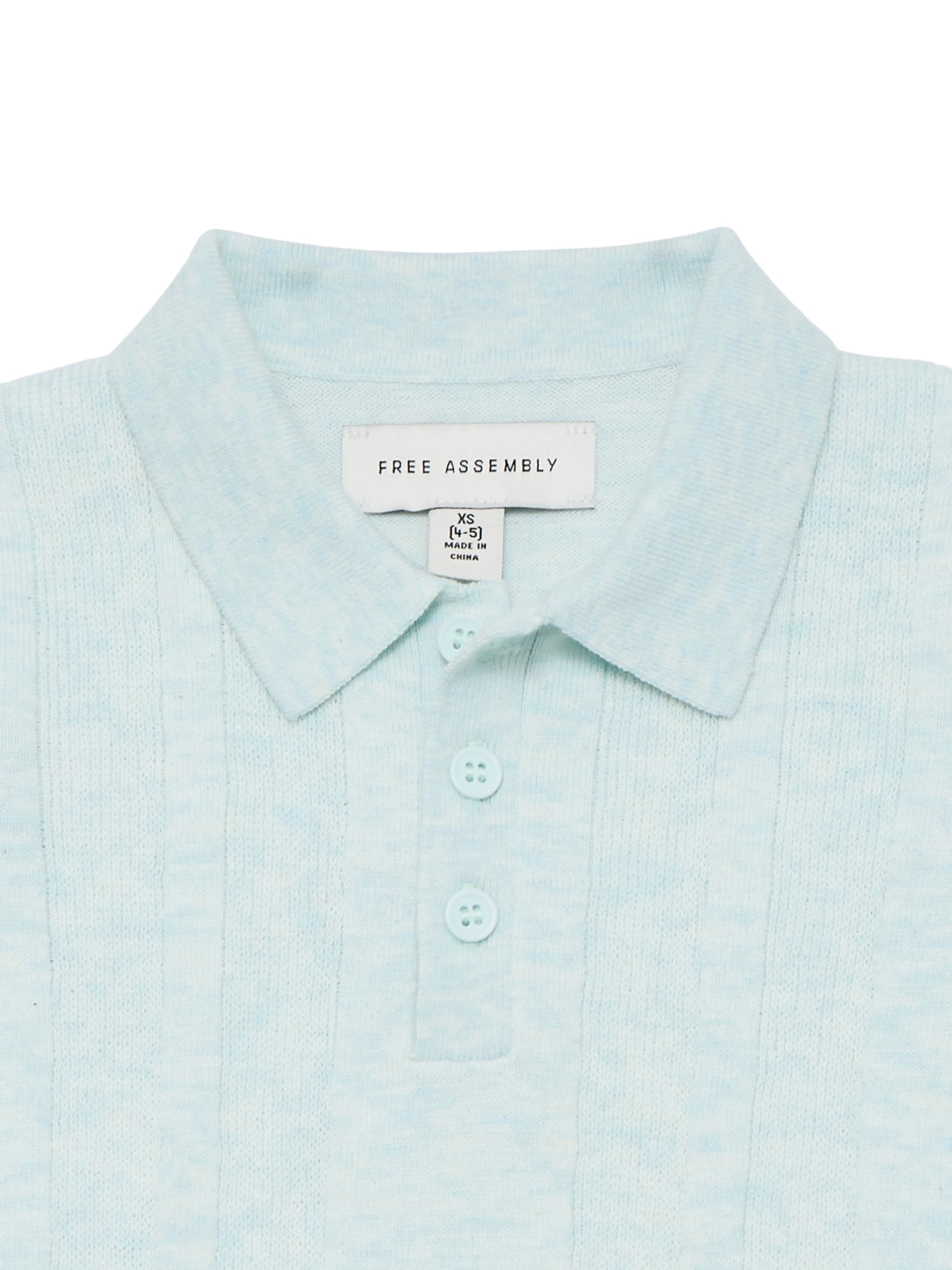 Free Assembly Boys Polo Shirt, Sizes 4-18
