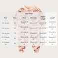 thumbnail image 3 of BCSIOAOI Baby Romper,Cotton Long Sleeve Snap-Front Footed Deer Print Romper Pink 0-3 Months, 3 of 6