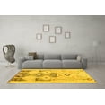 thumbnail image 3 of Ahgly Company Indoor Rectangle Southwestern Yellow Country Area Rugs, 7' x 9', 3 of 4