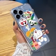 thumbnail image 4 of Para Xiaomi Redmi Note 11 12 Pro 5G 11S 10 4G 10S 12C 11A 10C 9C Doraemon Funda Transparente De TPU Cojín De Aire Cuadrado Anticaída, 4 of 4