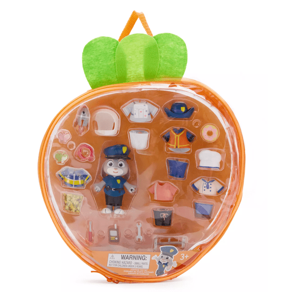 Disney Parks Zootopia Judy Hopps with Accessories Figurine Set New with Case