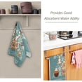 thumbnail image 3 of Merry Christmas Tree Hand Towels, Ginger Bread Kitchen Towel Ultra Soft and Absorbent,Decorative Fingertip Face Towel for Bathroom Hotel, 2 PCS, 28.3"x 14.4", 3 of 6