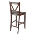 thumbnail image 2 of Winsome Victor 2-Piece 24" V-Back Counter Stools - 94253, 2 of 7