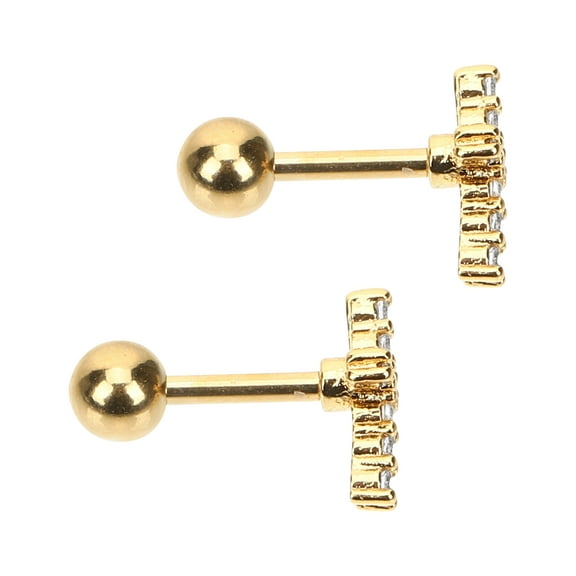 Soimiss Piercing Earrings Studs Ear Piercing 1 Pair