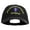 Black, variant on U.S. Army 8th Infantry Division Embroidered Washed Solid Pigment Dyed Cotton Twill Brass Buckle Cap - Olive OSFM