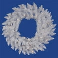 thumbnail image 1 of Vickerman A104226LED Couronne Blanche Cristal 24 Po. 55LED Multi, 1 of 3