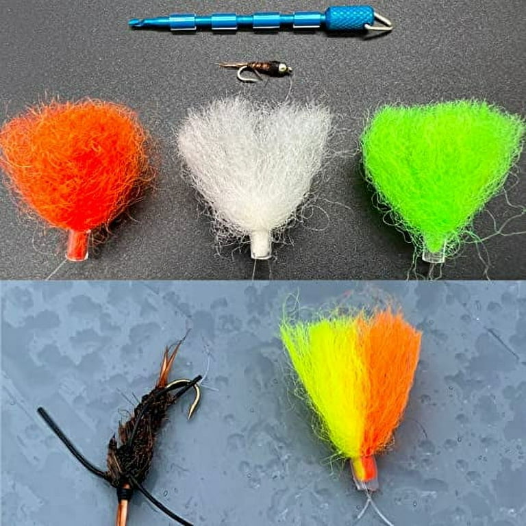 New Zealand Strike Indicator Wool Spool – Pearly White, 100% Natural Wool For Fly Fishing