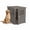 Coffee, variant on 2-in-1 Dog Crate & Storage Crate, Dog House Resin Dog Kennel Furniture Weatherproof for Indoor Living Spaces & Outdoor Patios