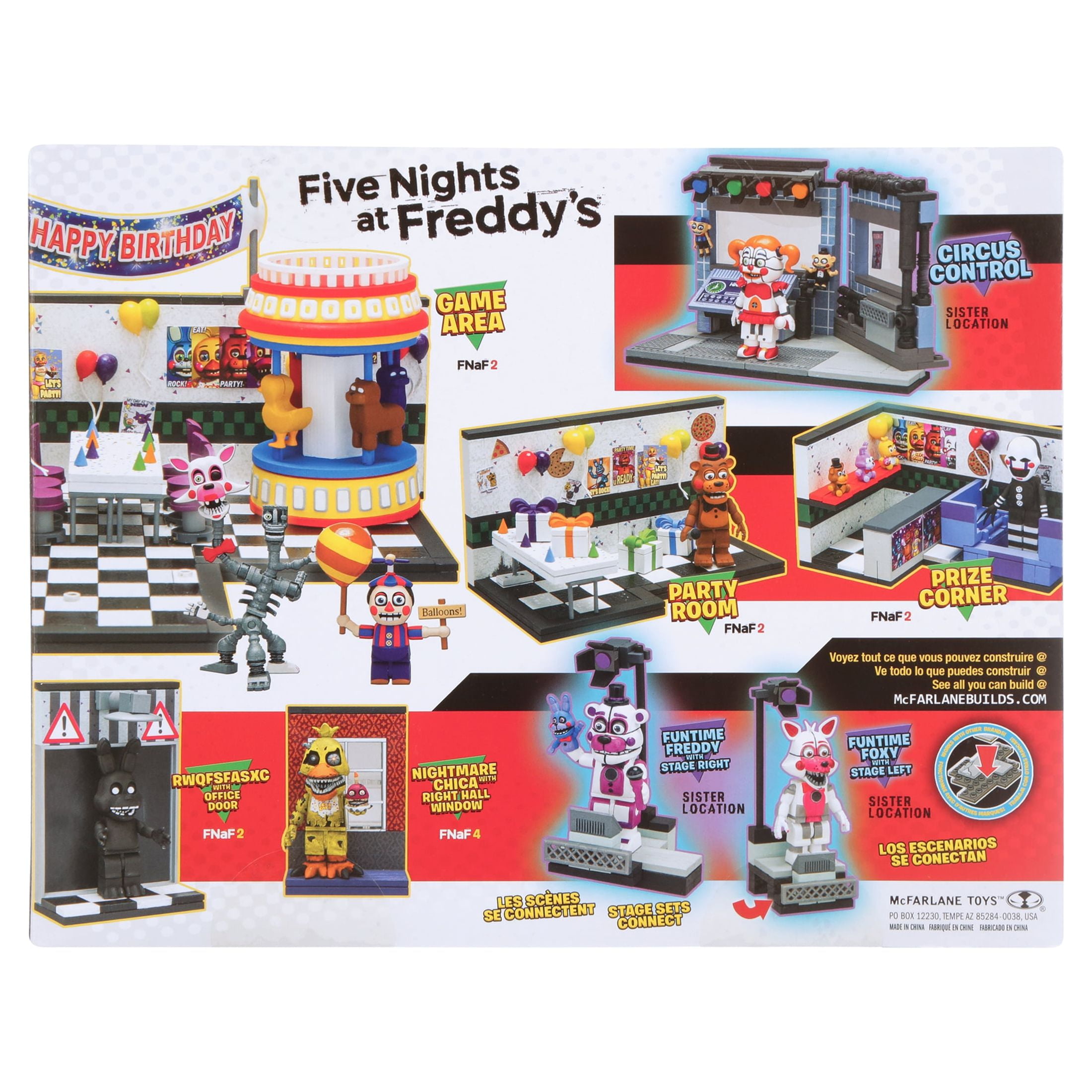 Five Nights at Freddy's Micro Construction Set | Parts and Service