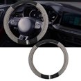 thumbnail image 4 of Car Steering Wheel Cover, Steering Wheel Protector Artificial Leather Universal Fit Anti Slip For Modification ANGGREK Otros, 4 of 8