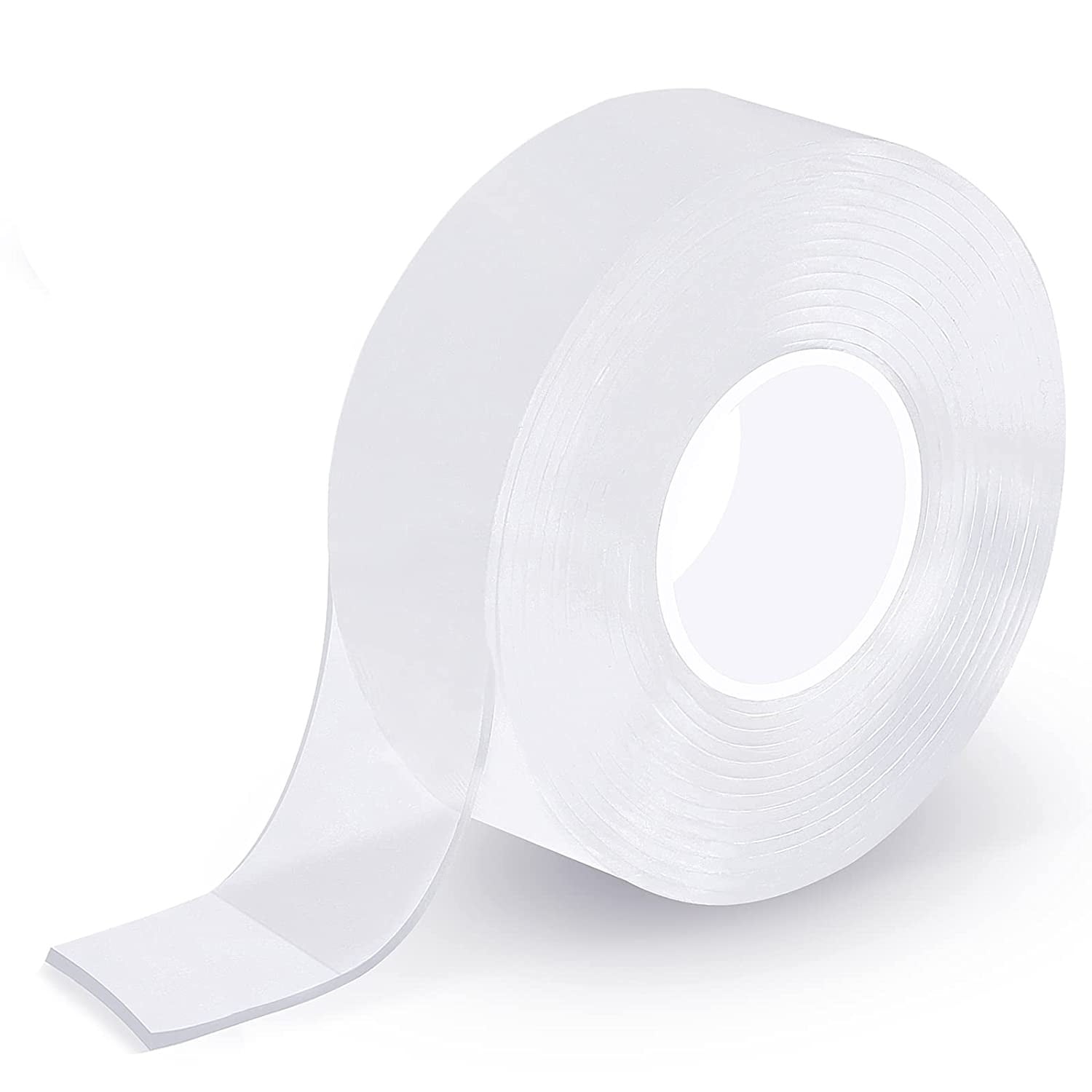 Nano Double Sided Tape, Multipurpose Removable Adhesive Transparent