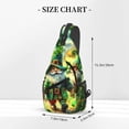thumbnail image 2 of Lsque st. patrick’s day gnomes Pattern Cross Chest Bag Diagonally – Premium Durable Front Chest Sling with Adjustable Padded Strap, High-Capacity Storage, 2 of 6