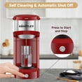 thumbnail image 5 of MINI Single Serve Coffee Maker,Instant Coffee Maker One Cup for K Cup & Ground Coffee,Portable Capsule Coffee Machine with 6 to 14oz Reservoir,90 Seconds Fast Brewing and One Button Operation, 5 of 8
