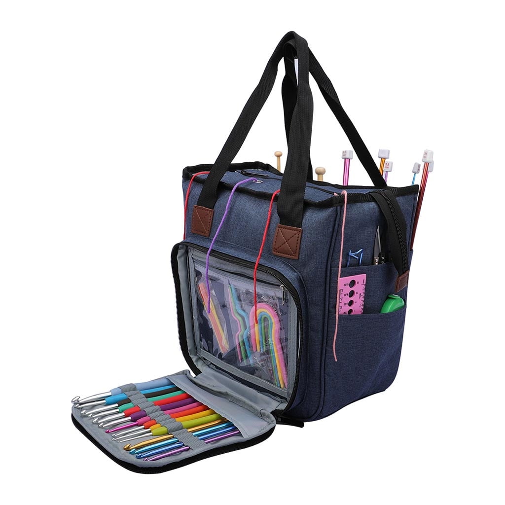 Excellent Knitting Bag Portable Yarn Tote Wool Crochet Storage Bag DIY