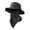 Black, variant on Unisex Wide Brim Sun Fishing Hats for Women Men Cooling Silk Face Mask UV Protection Fisherman Hat Detachable Mask Breathable Adjustable Hiking Camping Caps Beach Outdoor Hat 2026, Grey