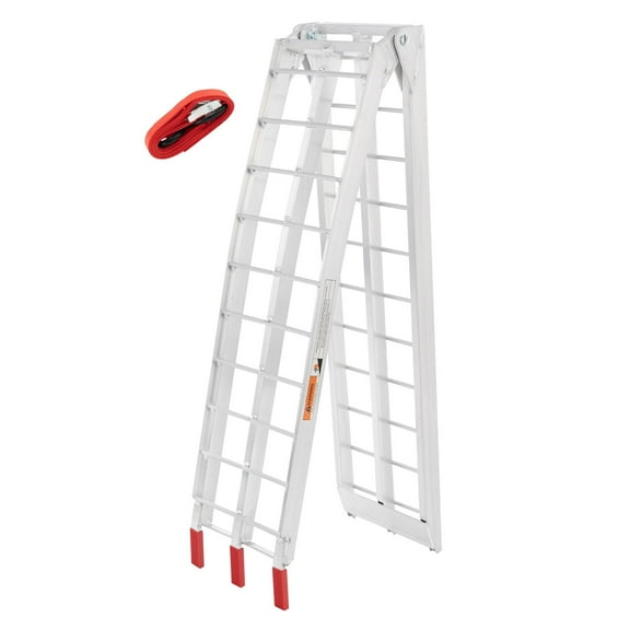 Zimtown 1PC 7.5ft Aluminum Loading Ramps for ATV, UTV, Motorcycle