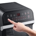 thumbnail image 5 of GoWISE USA GW44800-O Deluxe 12.7 cuartos 15 en 1 freidora de aire eléctrica con asador y deshidratador + 50 recetas QT, negro/plata, 5 of 5