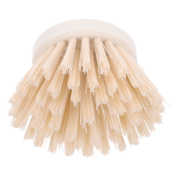 ETEREAUTY Beige Replacement Bowl Scrub Brush for Dishwashing and Kitchen Pan Cleaning Brush Refills