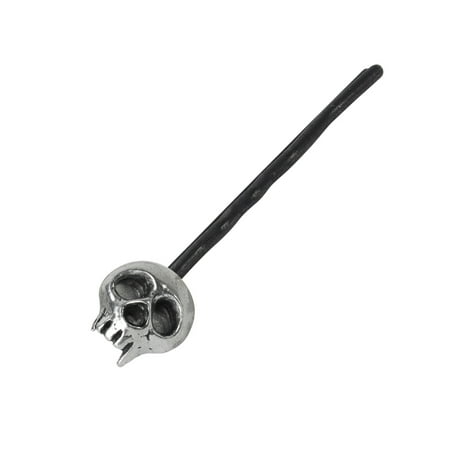 Rbi Rbi Hair Pin Black Skull Face Bone Head Long Tooth Pack Of 3