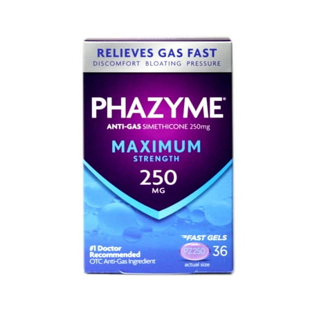 Phazyme Maximum Strength Softgels, 36 Each