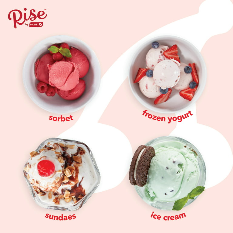 Dash My Pint Electric Ice Cream Frozen Yogurt & Sorbet Maker~Aqua & White.  NEW