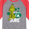 thumbnail image 3 of The Grinch - Charmed Im Sure - Toddler And Youth Raglan Graphic T-Shirt, 3 of 6