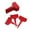 Red, variant on OAVQHLG3B 100 Pcs Plastic Plant Labels T-Type Waterproof Garden Tags Nursery Markers 6 x10cm