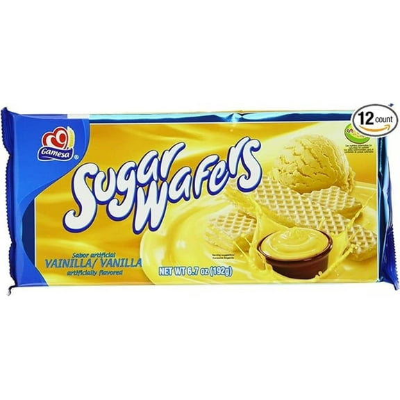 Gamesa Cremax Wafer Vanilla (Take Home Box) 10.7oz