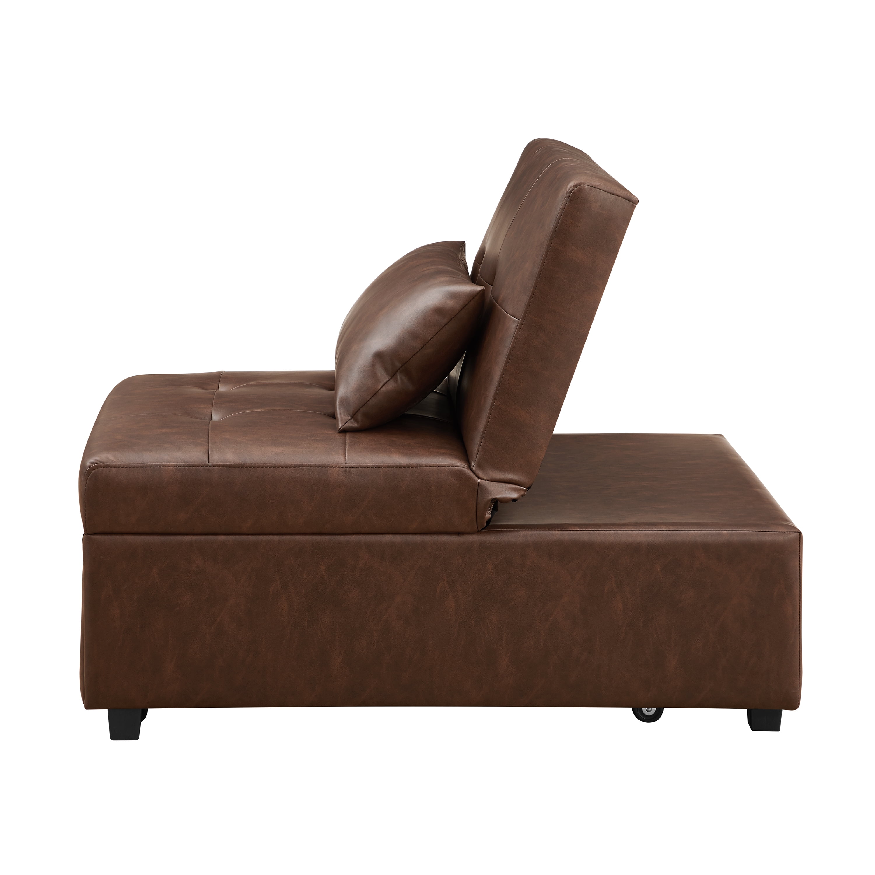 Simonson Lounge Chair, Chestnut Brown