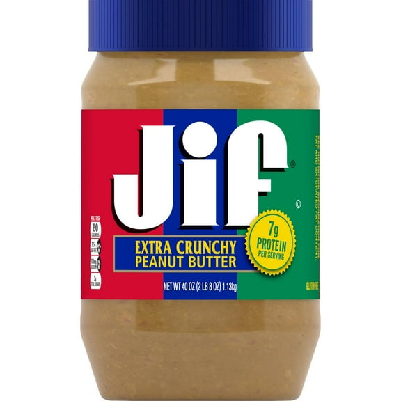 2 Pack Jif Extra Crunchy Peanut Butter