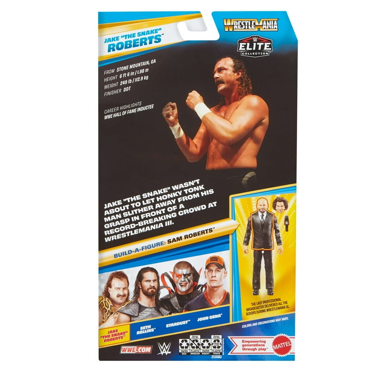WWE Elite Collection Premium Live Event Jake “The Snake” Roberts
