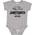 thumbnail image 3 of Inktastic My First Juneteenth June 19, 1865 Boys or Girls Baby Bodysuit, 3 of 5