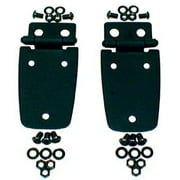 Rugged Ridge by RealTruck Hood Hinge Kit for Wrangler TJ | Black | 11205.02 | Compatible with 1997-2006 Jeep Wrangler TJ