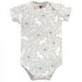 thumbnail image 3 of Hudson Baby Short Sleeve Bodysuits, 5-Pack, Newborn- 24 Months, 3 of 6