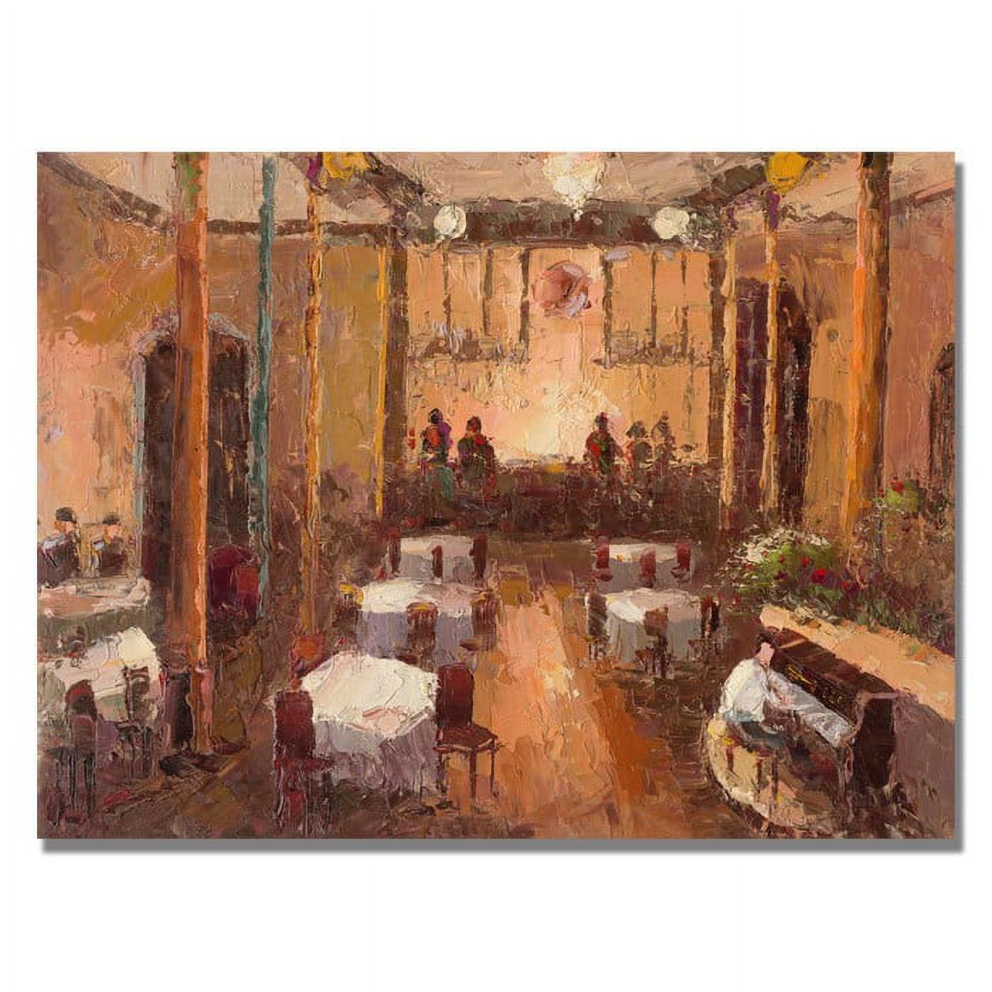Trademark Fine Art "Al Son del Sentimiento II" Canvas Art