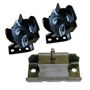 CF Advance Compatible with 99-10 Chevy Sliverado GMC Sierra Yukon Engine Motor and Transmission Mount 4.8L 5.3L 6.0L 1999 2000 2001 2002 2003 2004 2005 2006 2007 2008 2009 2010